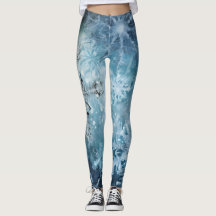 Schneeflocken Leggings - Hübsch