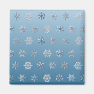 Schneeflocken Magnet