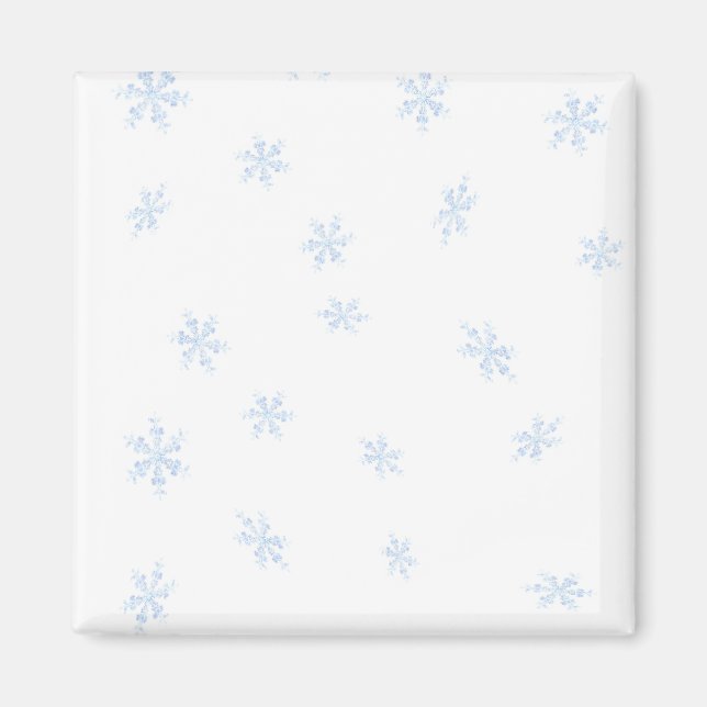 Schneeflocken Magnet (Vorne)