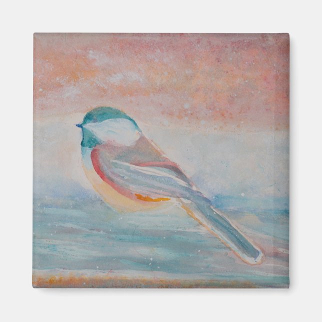 Schneeflocken Magnet (Vorne)