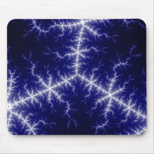 Schneeflocken-Mauspad Mousepad