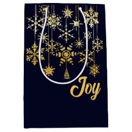 Schneeflocken Mittlere Geschenktüte