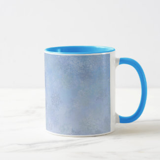Schneeflocken morgens tasse