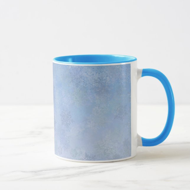 Schneeflocken morgens tasse (Rechts)