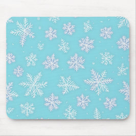 Schneeflocken Mousepad