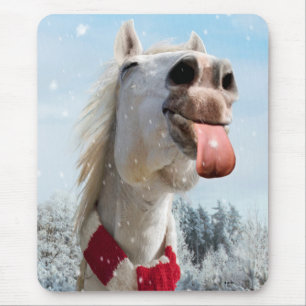 Schneeflocken Mousepad