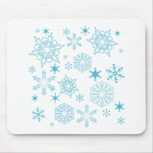 Schneeflocken Mousepad