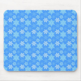 Schneeflocken-Muster Mousepad