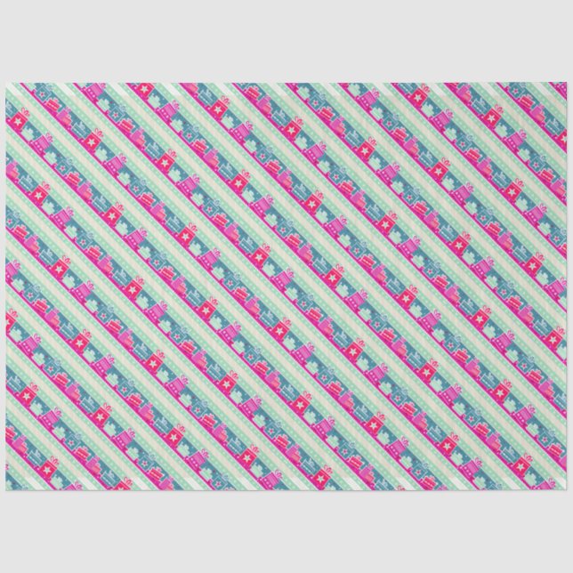 Schneeflocken & Präsentierte Gewebepapier Seidenpapier (Vorderseite)
