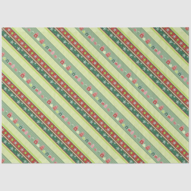 Schneeflocken & Präsentierte Gewebepapier Seidenpapier (Vorderseite)