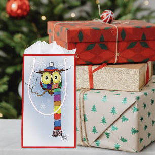 Schneeflocken Scarf Hat Niedlich Kleine Geschenktüte