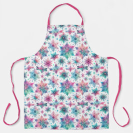 Schneeflocken Schürze