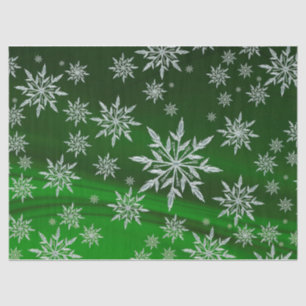 Schneeflocken Seidenpapier