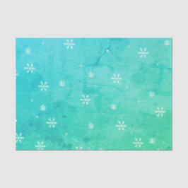 Schneeflocken Seidenpapier