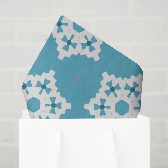 Schneeflocken Seidenpapier (Geschenktüte)