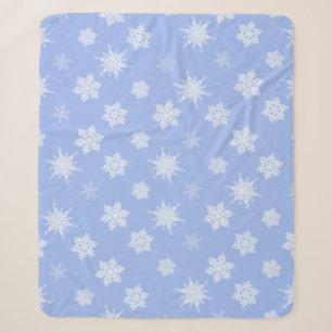 Schneeflocken Sherpadecke