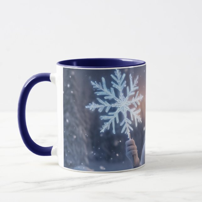 Schneeflocken sind.. tasse (Links)