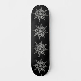 Schneeflocken Skateboard