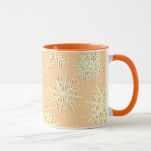 Schneeflocken, Tasse