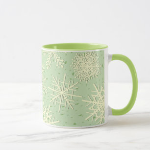 Schneeflocken, Tasse