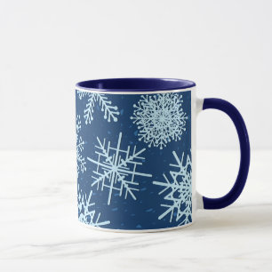 Schneeflocken, Tasse