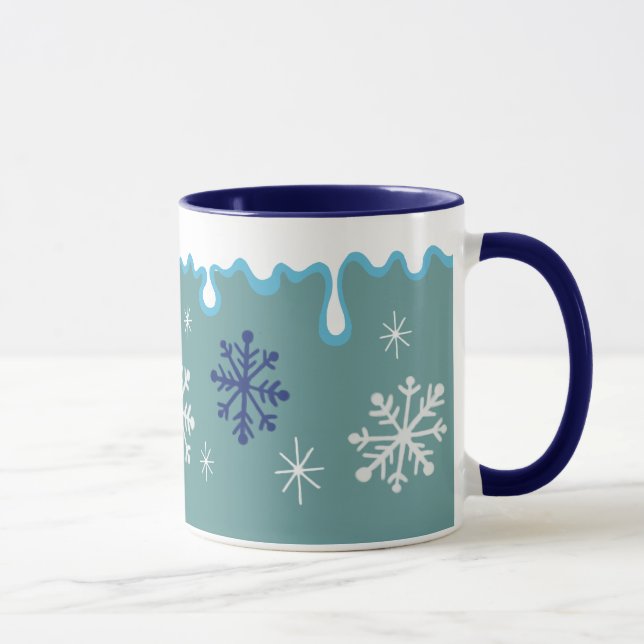 Schneeflocken-Tasse Tasse (Rechts)