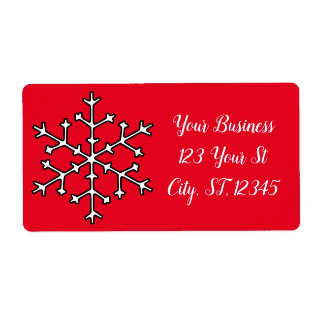 Schneeflocken Thunder_Cove (Vorne)