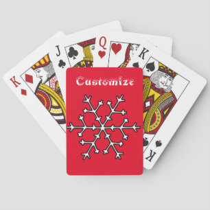 Schneeflocken Thunder_Cove Spielkarten