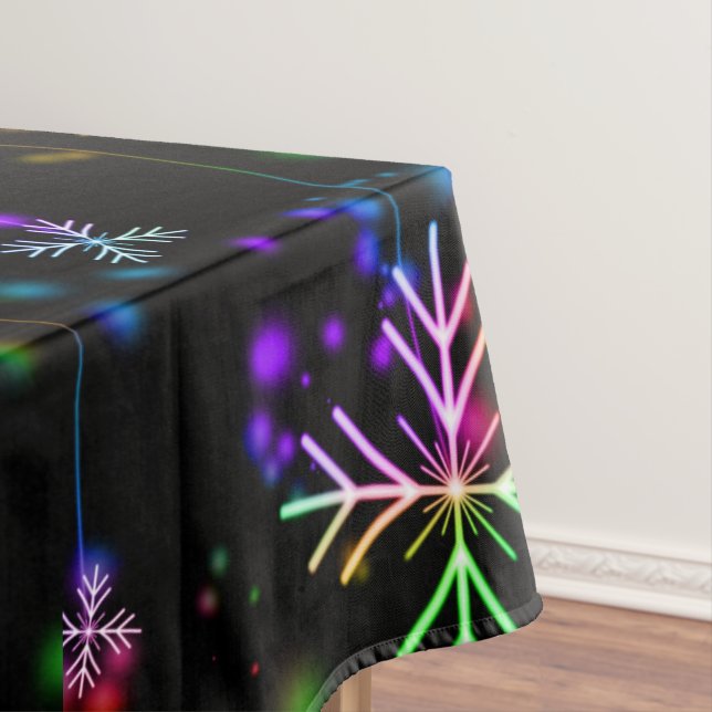 Schneeflocken Tischdecke (Beispiel)