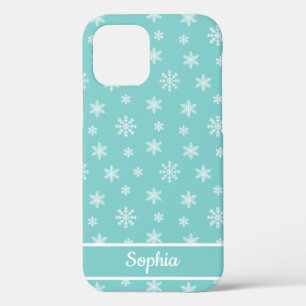 Schneeflocken Türkisches Muster personalisierter  Case-Mate iPhone Hülle