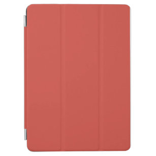 Schneeflocken und Engel im roten Hintergrund iPad Air Hülle