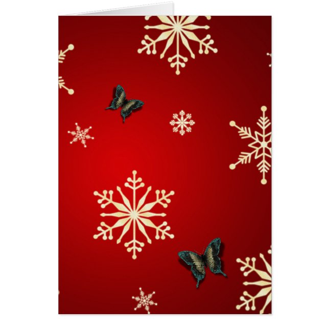 Schneeflocken und Schmetterlinge (Vorne)