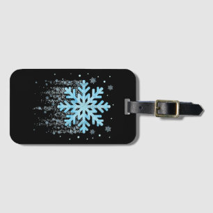 Schneeflocken Winter Weihnachten Matratzen Mens Wo Gepäckanhänger
