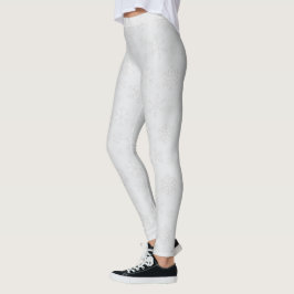 Schneeflocken-Winter-Weihnachtsmuster Leggings
