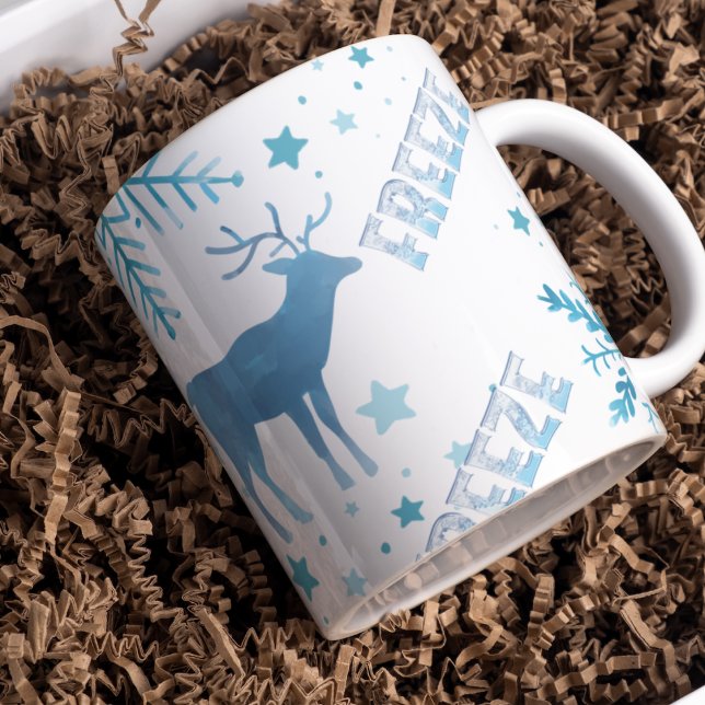 Schneeflocken Xmas Kaffeetasse (Von Creator hochgeladen)