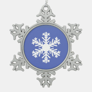 Schneeflocken Zinn-Ornament