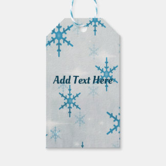 SchneeflockenBling Weihnachten Personalisiert Geschenkanhänger