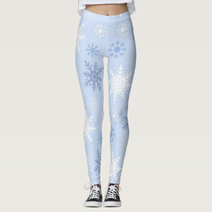 Schneeflockenmuster Leggings