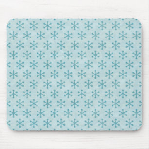 Schneeflockenmuster Mousepad