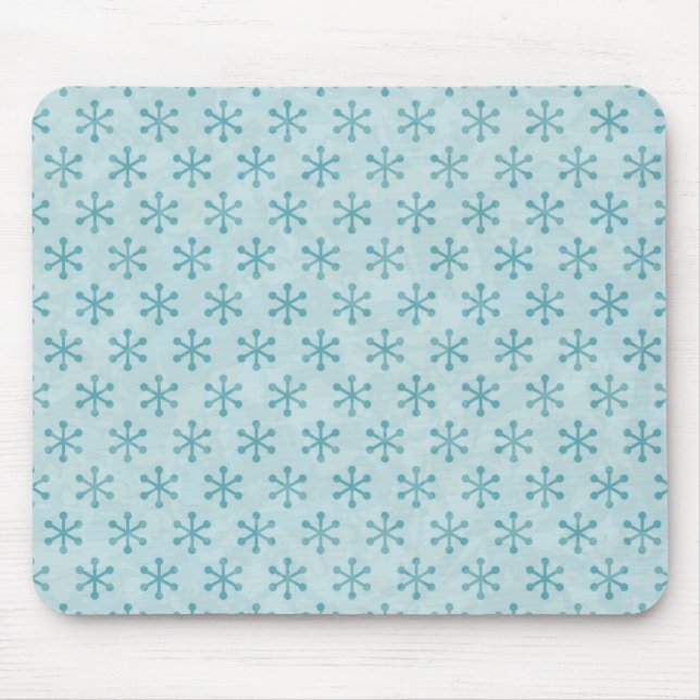 Schneeflockenmuster Mousepad (Vorne)