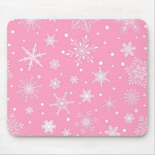 Schneeflockenmuster Mousepad