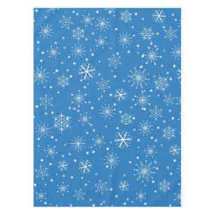 Schneeflockenmuster Tischdecke