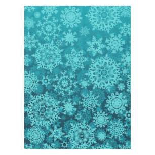 Schneeflockenmuster Tischdecke