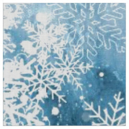 Schneeflockenquail Stoff