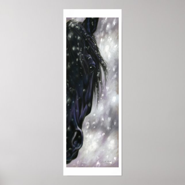 Schneefräse - Druck Poster (Vorne)