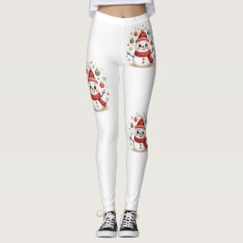 Schneefrau Leggings