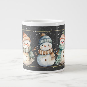 SCHNEEFRAU, SCHNEEFRAU, SCHNEEWINTER Jumbo-Tasse