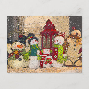 SCHNEEFREUNDE POSTKARTE