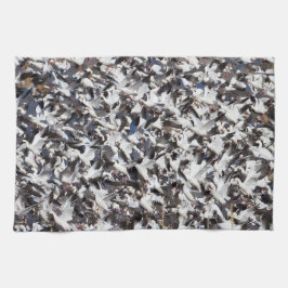 Schneegänzchen Geschirrtuch