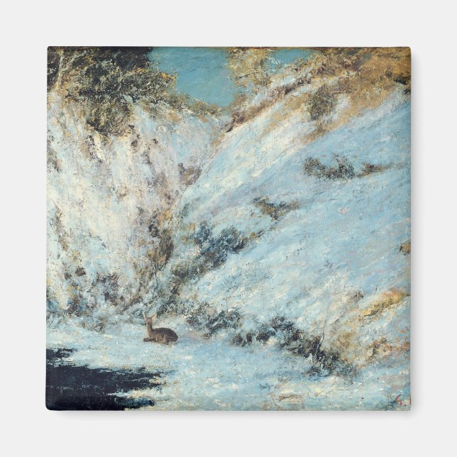 Schneegebiet, 1866 magnet (Vorne)